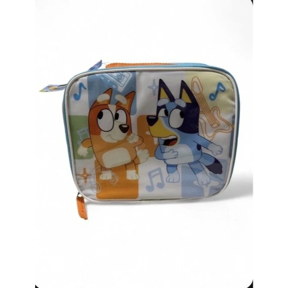 NWT Large Backpack - Bluey - Play w/Bingo Blue/Orange 16